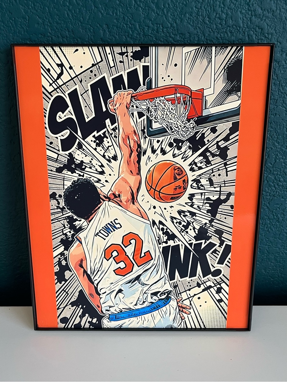 New York Knicks NY Basketball NBA Champions Karl-Anthony Towns Poster Print 8x10
